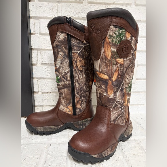 Magellan Rocky Camouflage and Brown Outdoor Boots - Picture 2 of 4